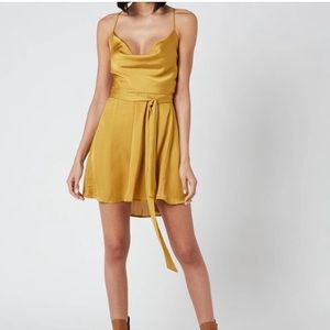 Free People Eternal Gold Slip Dress Intimately